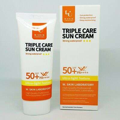W. SKIN LABORATORY Triple Care Sun Cream SPF50+ PA++++ – 60g