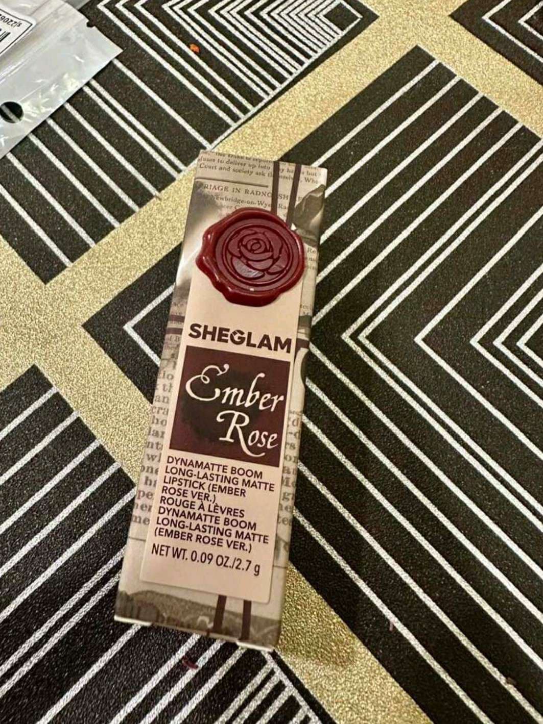SHEGLAM Ember Rose Dynamatte Boom Long-Lasting Matte Lipstick # BLISS