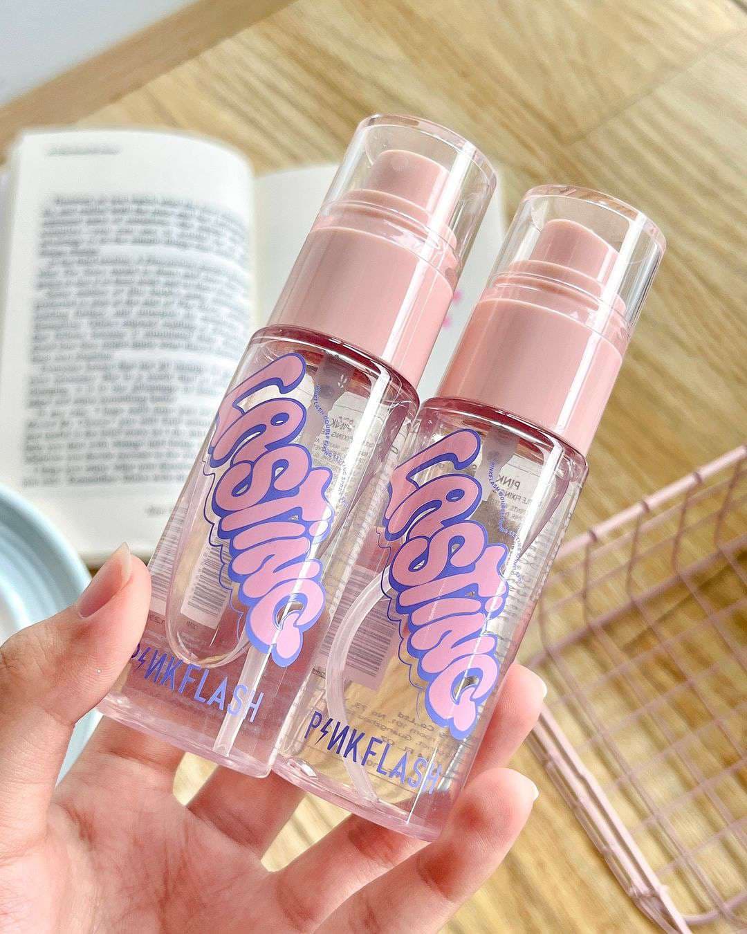 Pink Flash Double Fixing Setting Spray – 40ml