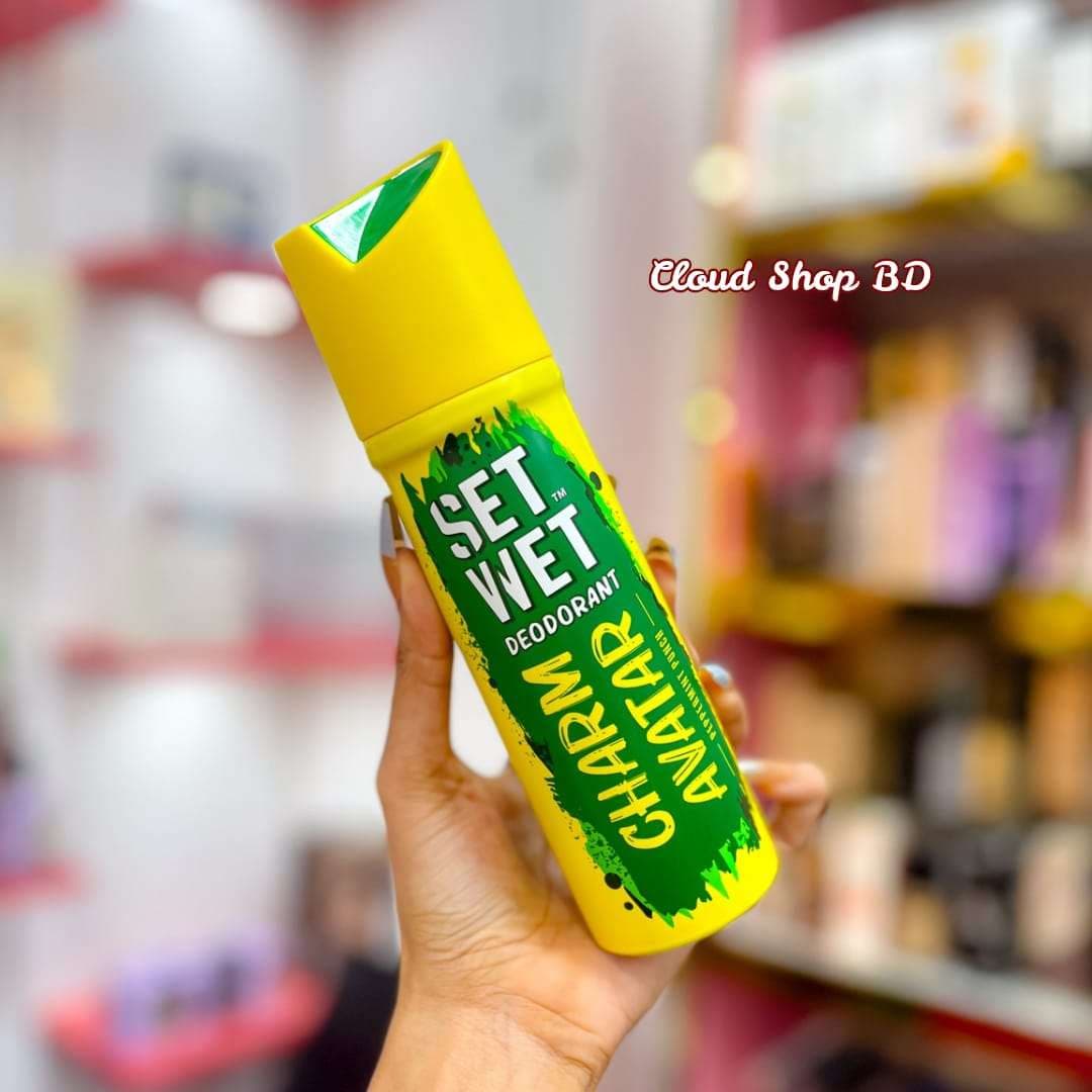 SET WET - Deodorant Spray Perfume Charm Avatar for men