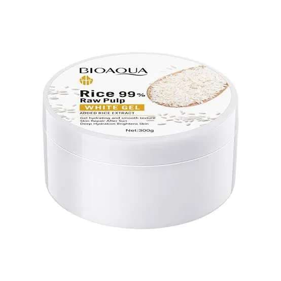 BIOAQUA Rice 99% Raw Pulp White Gel – 300g