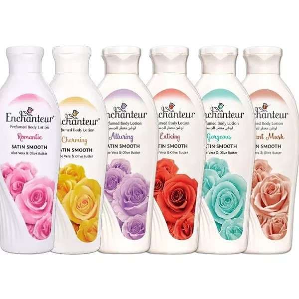 Enchanteur Satin Smooth Perfumed Body Lotion 250 ML