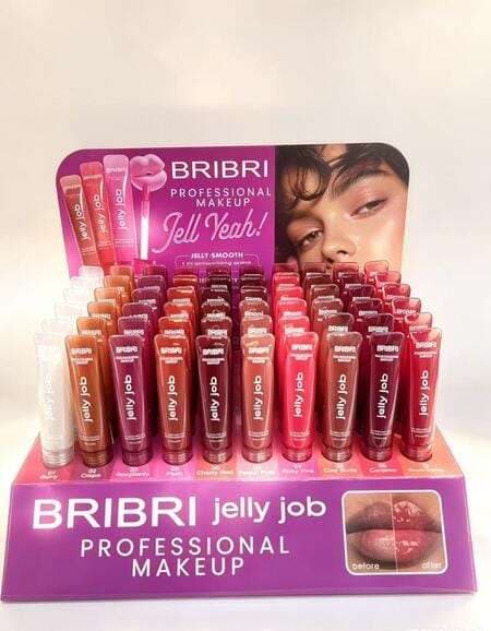 BRIBRI Professional Makeup Jelly Job Full-Bodied Shine Gloss