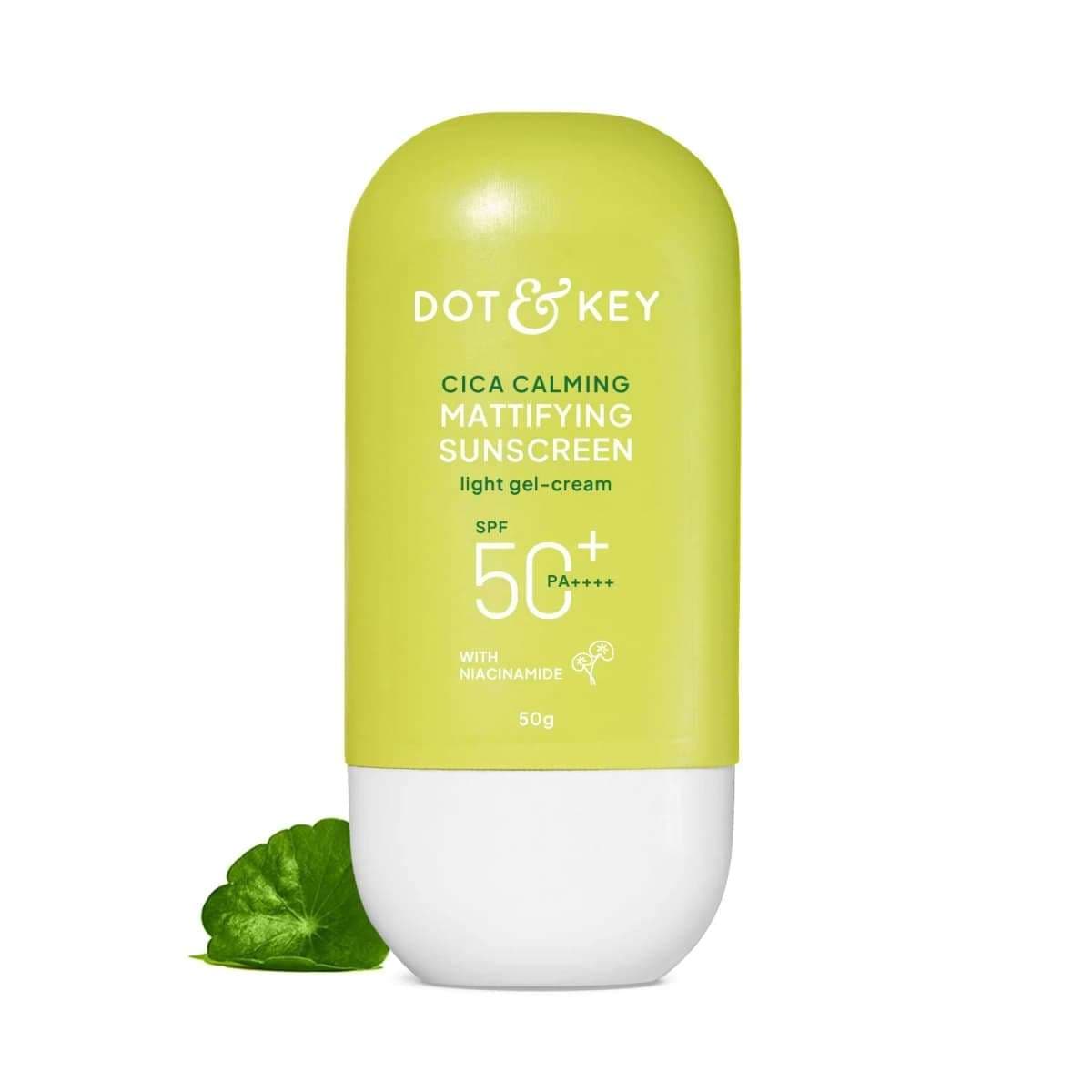 Dot & Key CICA Calming Mattifying Sunscreen SPF 50 PA++++ 80g