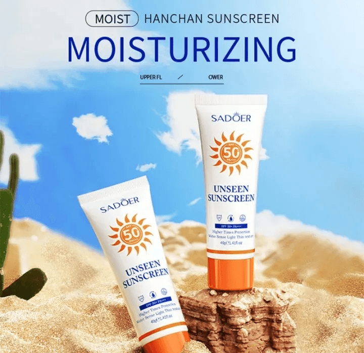 SADOER Unseen Sunscreen with SPF 50+ PA+++ – 40g