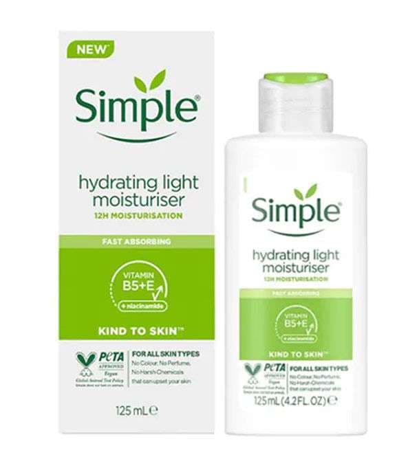 Simple Kind To Skin Hydrating Light Moisturiser – 125ml 2
