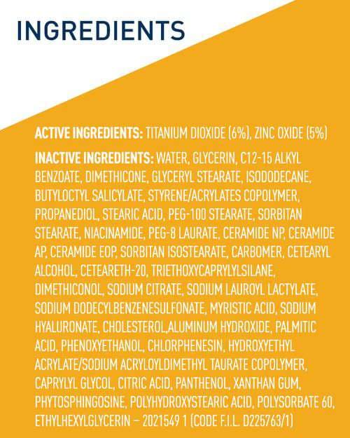 CeraVe Hydrating Mineral Sunscreen SPF 30 Face Lotion 4