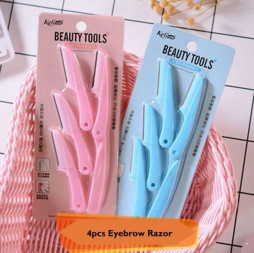 Keli Beauty Tools 4pcs Eyebrow Razor Set 2
