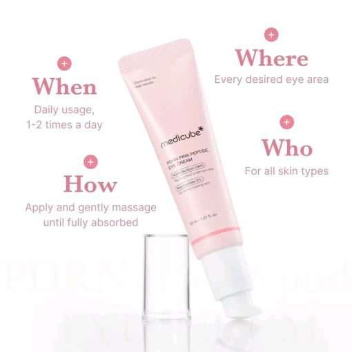 medicube PDRN Pink Peptide Eye Cream 30ml 3