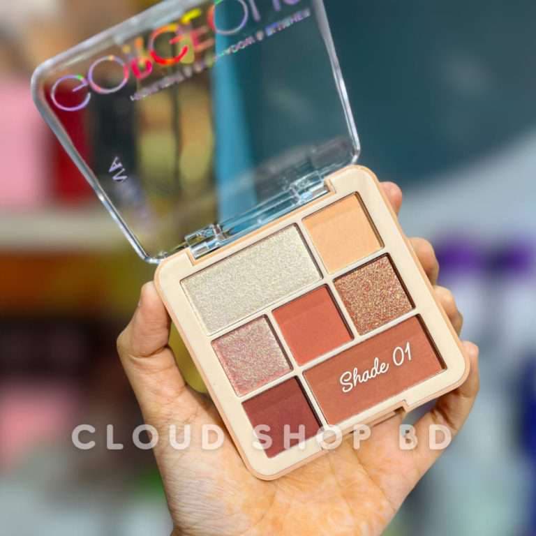 ANYLADY Gorgeous Eyeshadow Palette – Highlight & Eyeshadow & Blush 4