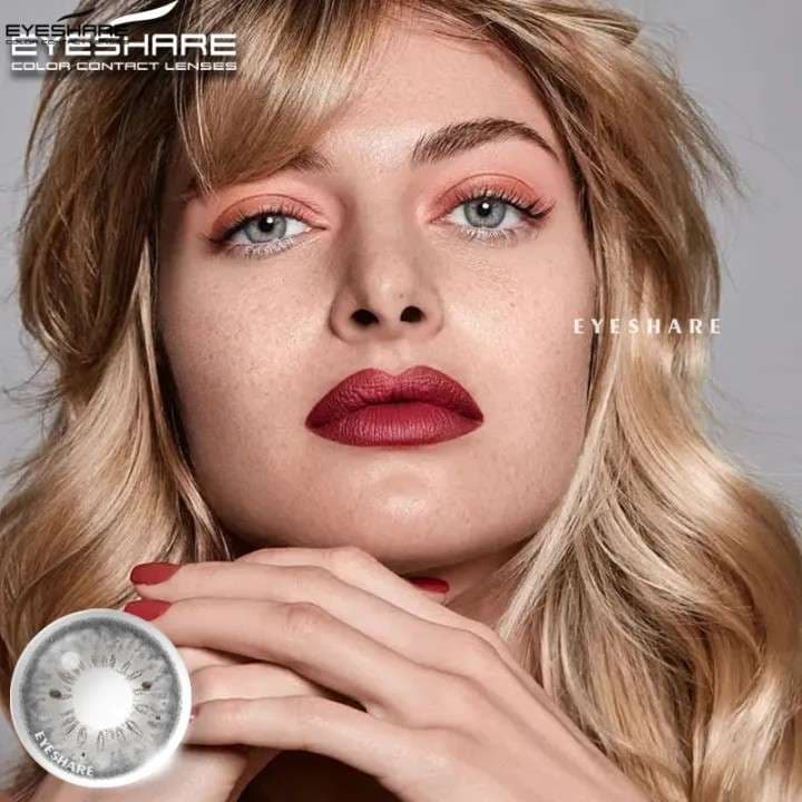 KSSEYE Blackspot Grey Contact Lens 2