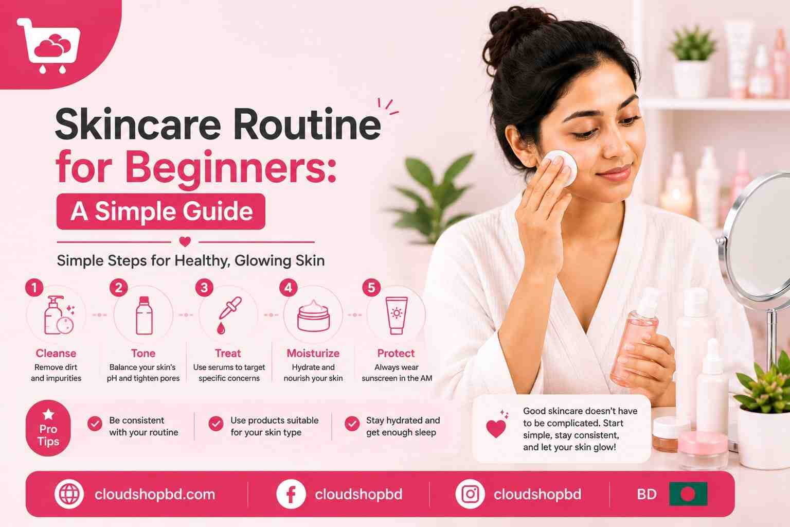 Skincare Routine for Beginners: A Simple Guide