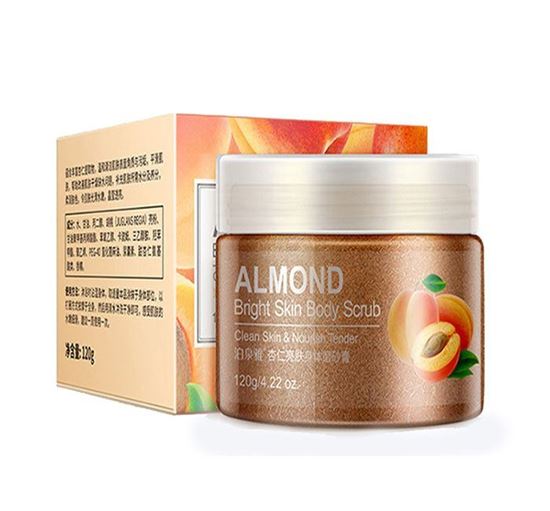 Bioaqua Almond Brightening Body Scrub (120gm)