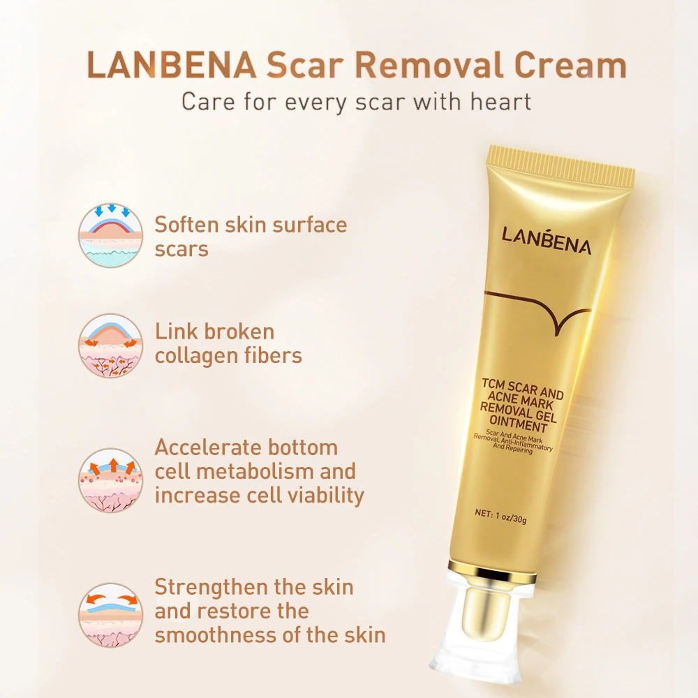 LANBENA TCM Scar and Acne mark Removal Gel Ointment 30 ml