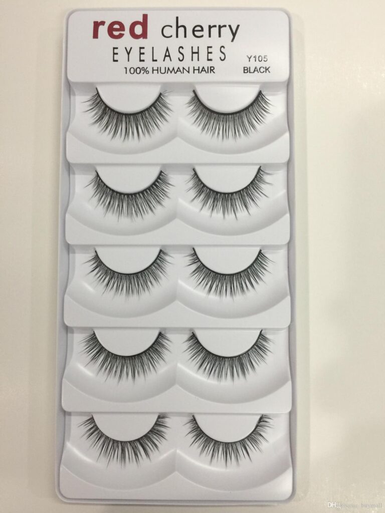 Red Cherry Eyelash 5Pairs Model 022