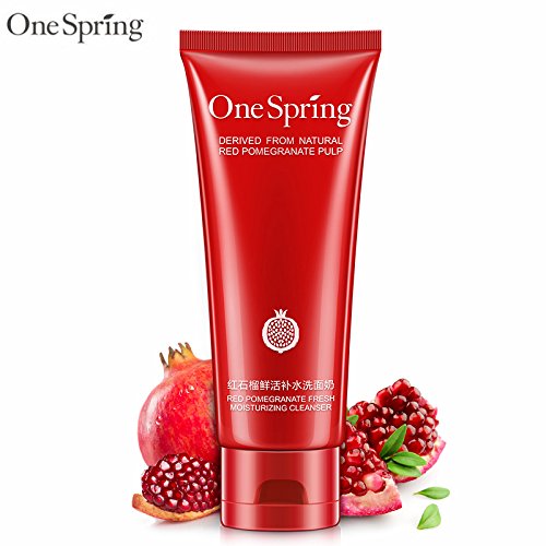 OneSpring Red Pomegranate Facial Cleanser