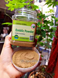 CHERISH HERBAL Emblic Powder 100gm আমলকি গুড়া ১০০ গ্রাম 14725833698