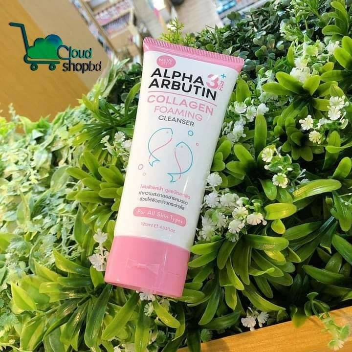 ALPHA ARBUTIN 3+ COLLAGEN FOAMING FACE CLEANSER