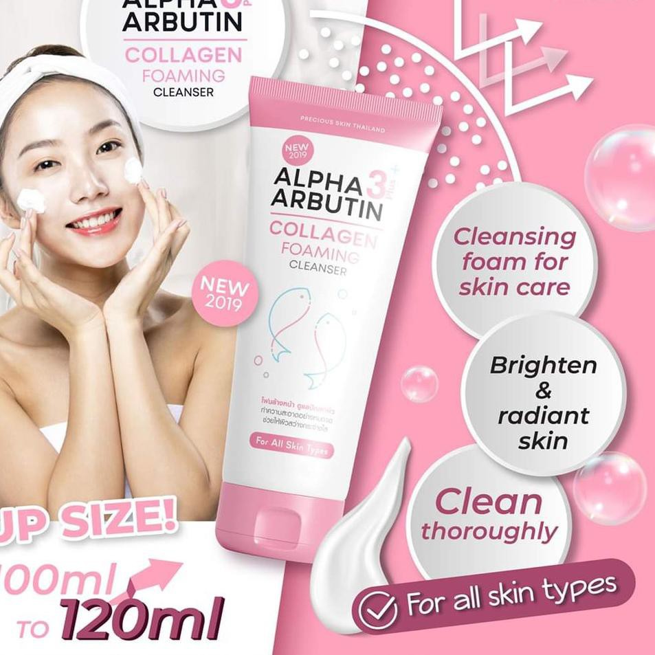 8858831008311 ALPHA ARBUTIN 3+++ COLLAGEN FOAMING FACE CLEANSER