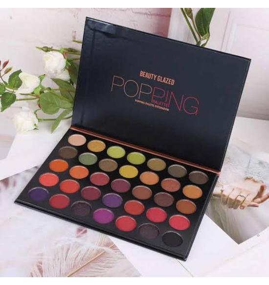 6970201940372 Beauty Glazed Popping Palette 35 Shades Eyeshadow Palette