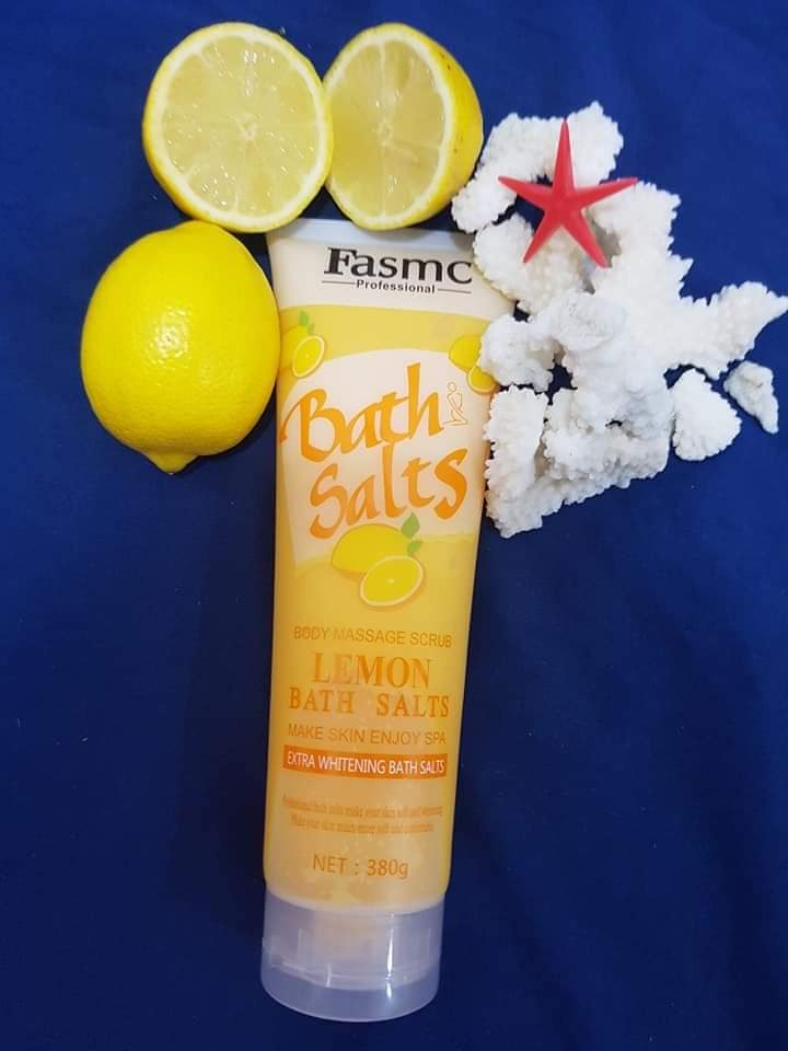 FASMC Bath Salts Body Massage Scrub lemon Cloud SHop BD cloudshopbd.com