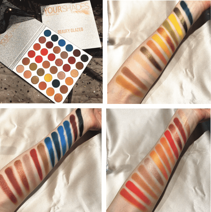 beauty glazed your shade eyeshadow palette