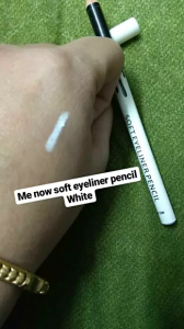 white soft eyeliner pencil সাদা কাজল
