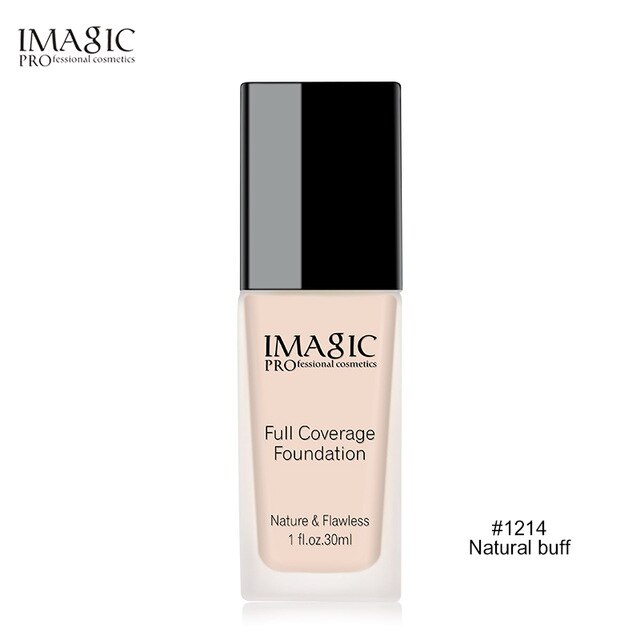 imagic full coverage foundation natural buff