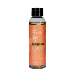 Benefits of Using Almond Oil – Vanishes dead cell. Keeps hair soft and dehydrated if done massage after bath. Cure for thinning hair and hair loss. Makes hair long and healthy. Rough and chapped lips get soft and pink using the oil. Can be used as hand and foot cream. Diminish under eyes dark circle if massaged in the exact place. Ingredients Rich with antioxidants and essential fatty acids. Proteins and vitamins such as vitamin A, B, D and E available. Storage Store the oil in cool and dry place. Keep it always away of heat, light and odor. Suggested use For Hair To moisturize the scalp apply the oil 2-3 times a week and massage the oil on scalp precisely. Soak a towel in hot water and wrap up the head with towel. This process downsizes hair fall. Massage the scalp with the oil; it boosts up scalp’s blood circulation and vanishs dead cells. After taking bath massage hair with almond oil. This treatment will not only keep hair soft and dehydrated but also keep hair shiny. Having fatty acid and vitamin E present in almond oil, the oil has spectacular moisturizing properties in it. To do away with dandruff massage scalp with almond oil. This treatment will vanish the dead cells and nourishes the hair. There is another way by which it will be ensured that hair is dandruff free. For that, make a mixture of almond oil with powdered amla and apply the mixture on hair. Then leave it for half an hour and afterwards wash hair well. This treatment will ensure not only dandruff-free hair but also soothe scalp. Furthermore, massage the scalp with the oil; it will boost up scalp’s blood circulation. Mix almond oil, Castrol oil and olive oil in equal level for massaging hair with the mixture. Apply the mixture twice a week and this treatment will not only strengthen hairs but also ensure hair growth. For skin Use the oil as hand and foot creams. The zinc belonging to the oil soothes skins and alleviates cracked heels. Use Almond oil on skin to get protection from tan and sun burns as it carries vitamin E. To diminish the wrinkles on skin heat almond oil first. Then with two teaspoon almond oil mix 2 drop vitamin E oil. When the mixture’s heat is bearable, apply the mixture to face. Do continue the process for ten to fifteen minutes and then wipe off face with a tissue or towel. Last, wash face with water. This treatment will make skin clean and soft and it will also diminish the wrinkles if the treatment is taken on regular basis. Furthermore, this treatment will nourish and moisturize dry skin and make present as a jolly person. N:B: If you face the problem like you always feel that your lips feel rough or chapped then you can dab almond oil on your lips. This oil will make your lips not only soft but also pink. The reason for getting soft and pink lips back is that almond oil is full of vitamin content and moisturizing properties. Caution External use only.