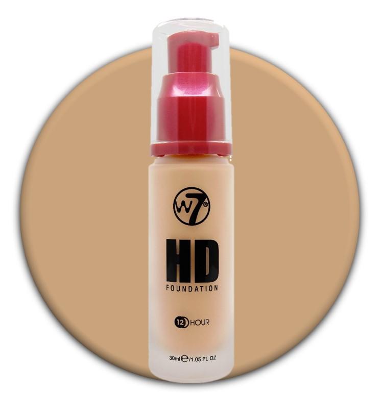 w7 hd foundation suede