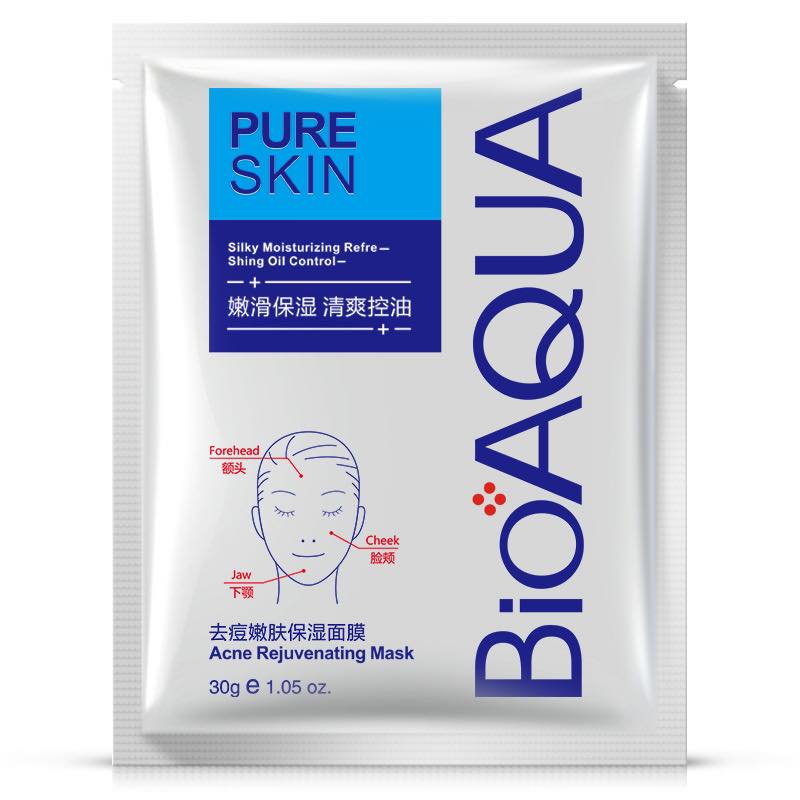 Bioaqua Pure Skin Acne Rejuvenation Face Mask - 30gm
