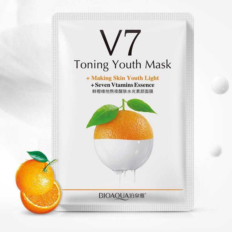 BIOAQUA Toning Youth Facial Mask [Orange] 30g