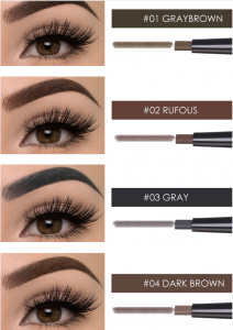 FOCALLURE 3 in 1 Auto Eyebrow Pencil FA64