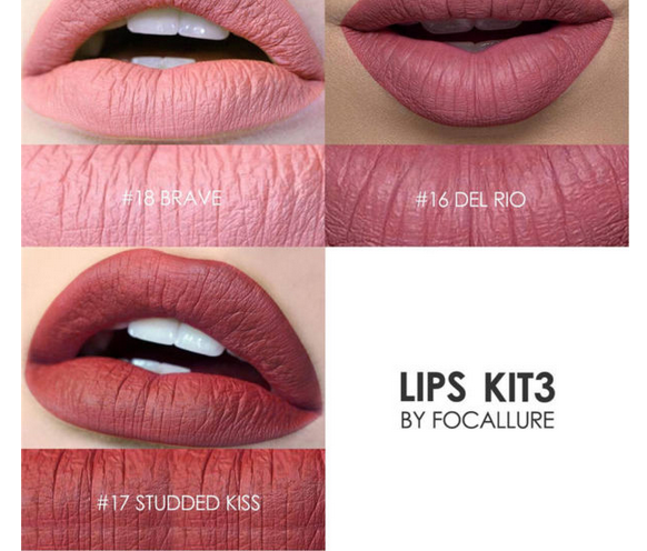 FOCALLURE Crayon Lipstick kit fa22