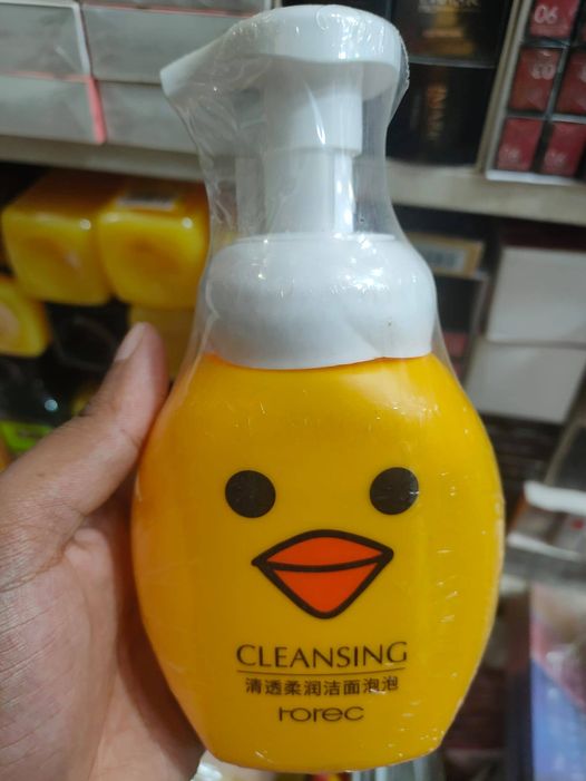 ROREC clear smooth facial bubble cleanser 300ml