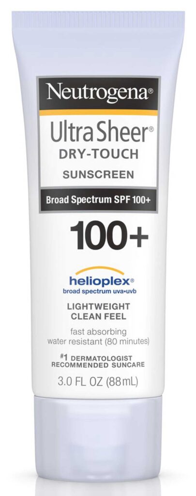 Neutrogena Ultra Sheer Dry-Touch Sunscreen Broad Spectrum SPF 100+ ( 88 ml )