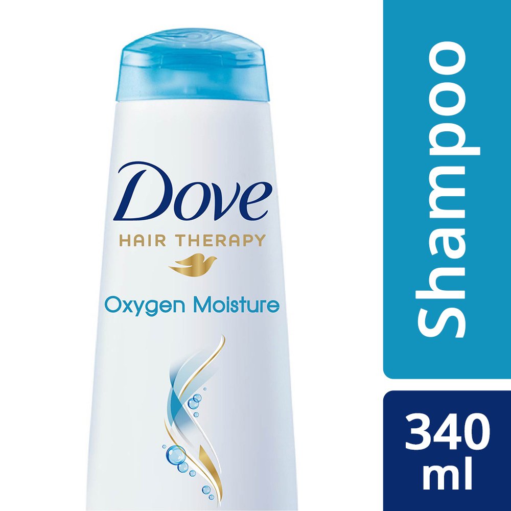 Dove Oxygen Moisture Shampoo - 340ml
