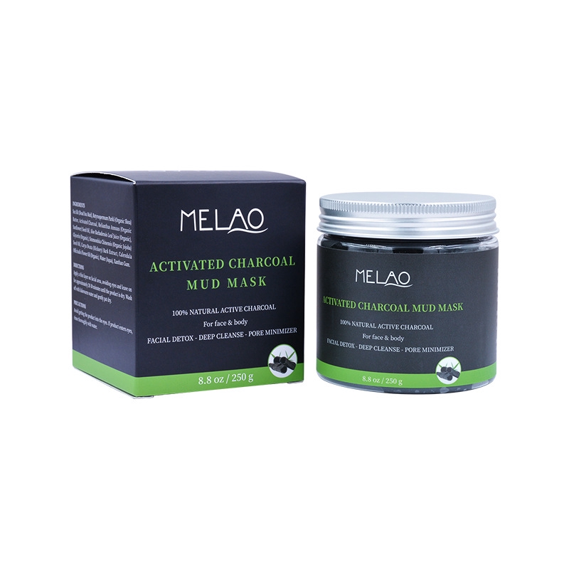 MELAO Activated Charcoal Mud Mask (250 g)