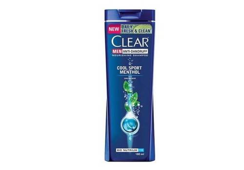 Clear Shampoo Men Cool Sport Menthol Anti Dandruff 180ml
