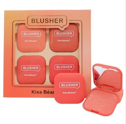 Kiss Beauty Blusher Set Made in Thailand