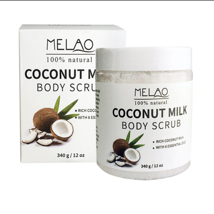 MELAO Coconut Body Scrub (340 g)