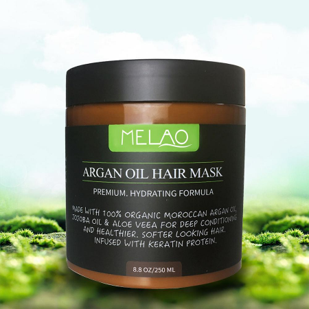 MELAO Moisturizing Nourishing Conditioner Natural  Argan Hair oil Mask 250 ml
