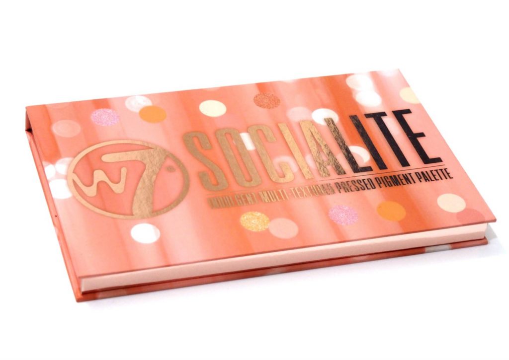 W7 Socialite Multi Textured Pressed Pigment Eyeshadow Palette