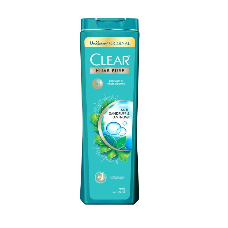 Clear Hijab Anti Limp Anti Dandruff Shampoo 180ml