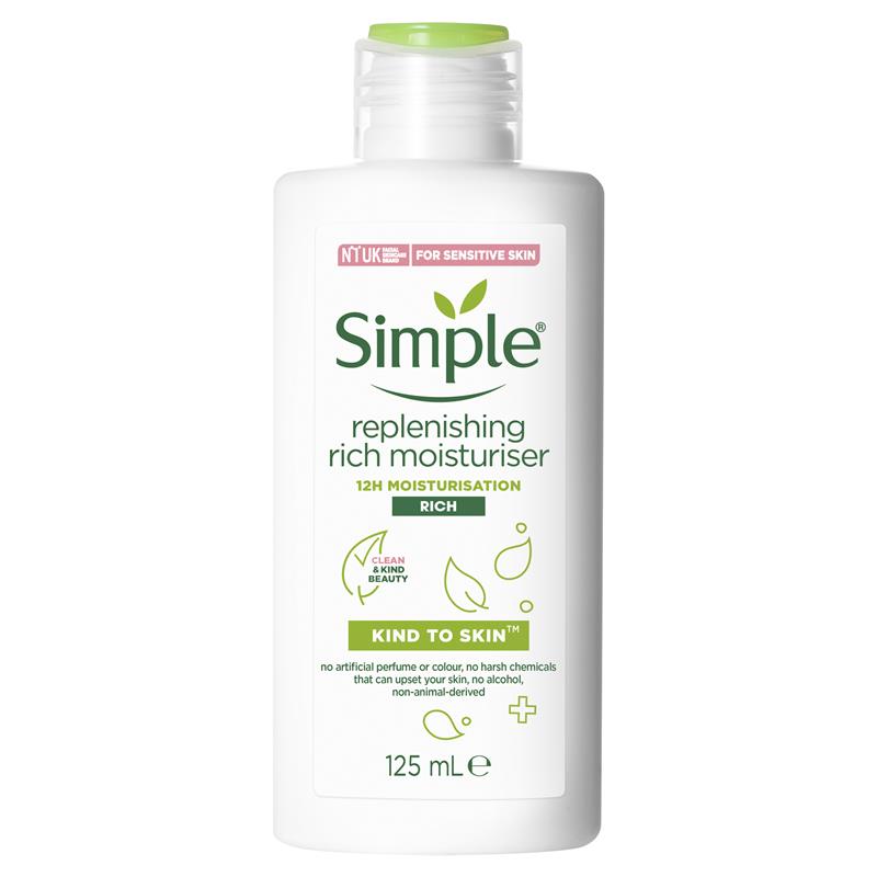 Simple Kind to Skin Replenishing Rich Moisturiser 125 ml