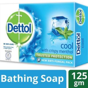 Dettol Soap Cool Bathing Bar Soap-125gm