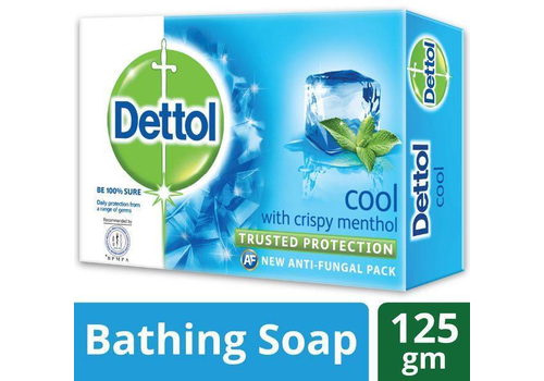 Dettol Soap Cool Bathing Bar Soap-125gm