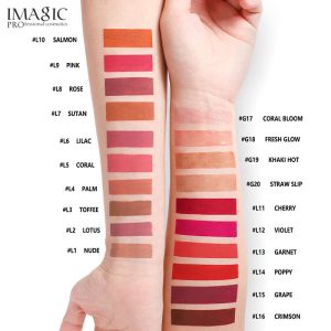 Imagic Pro 20 Color Perfect Lip Gloss Long Lasting Matte Lip Gloss