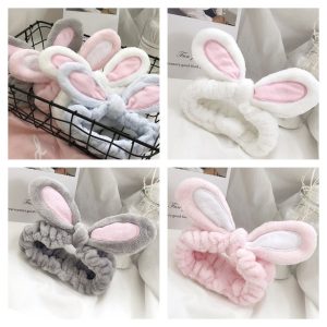 Cute Rabbit Ear Hair Band Random Color