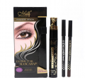 M.N (menow) Extreme Curl Thick Mascara With 2 Free Eyeliner Pencils